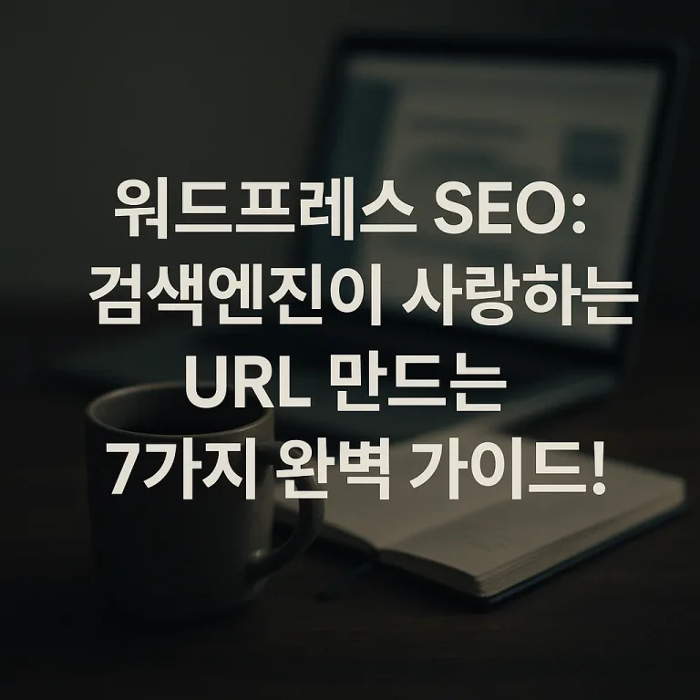 워드프레스 SEO 검색엔진이 사랑하는 URL 만드는 7가지 완벽 가이드