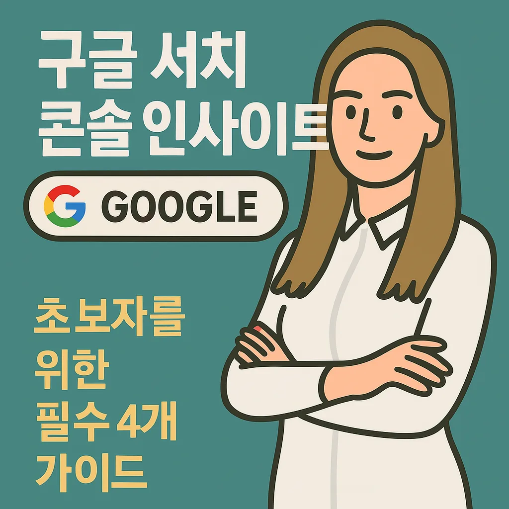 구글 서치 콘솔 인사이트: 초보자를 위한 필수 4개 가이드 1 구글 서치 콘솔 인사이트 초보자를 위한 필수 4개 가이드